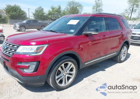 2017 Ford Explorer Xlt z USA, uszkodzony, nr VIN 1FM5K8D80HGD76128